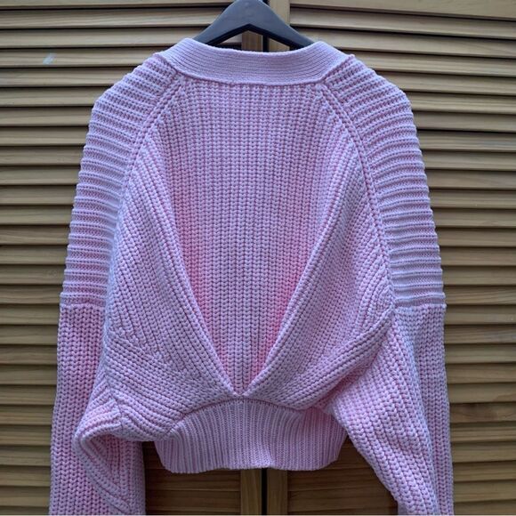 NWT No. 21 Cropped Pink Cardigan Medium - Picture 6 of 9